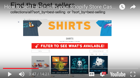 Shopify Print-on-Demand strore